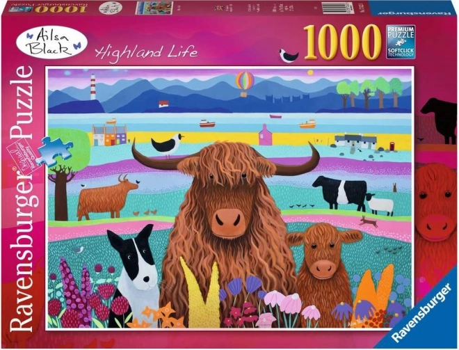 Ravensburgeri pusle Elu Vysočinas 1000 tükki