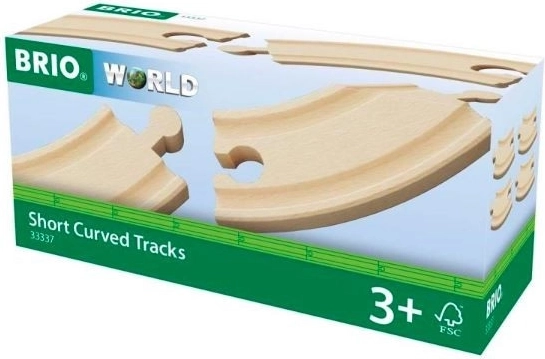 Brio Short Curves for Wooden Railway