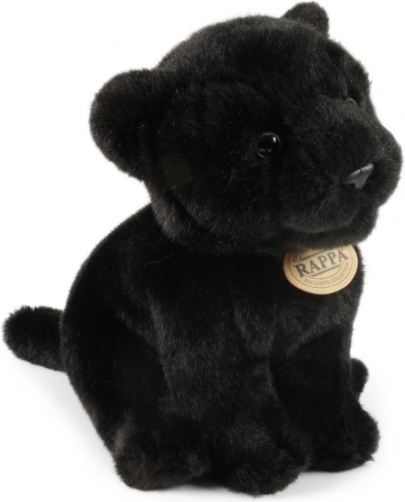 Pehme must panter 23 cm RAPPA