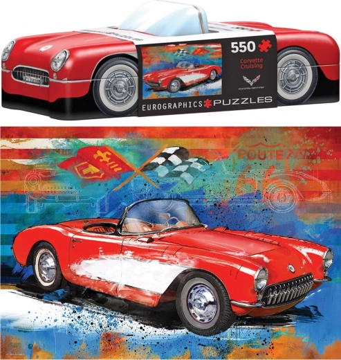 Pusle plekk-karbis Corvette 550 tükki