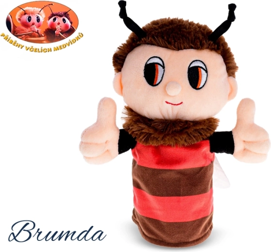 Pehme käpiknukk Brumda – Mesikarude lood, 24 cm
