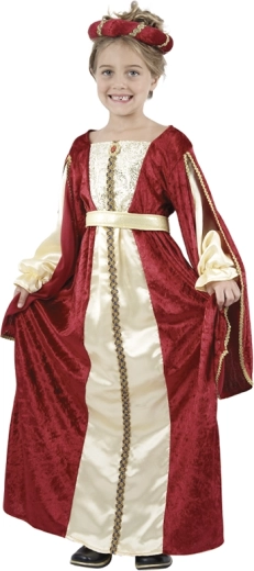 Laste kuningannakostüüm 130–140 cm