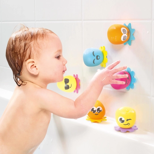 Sticks to tiles for even more fun