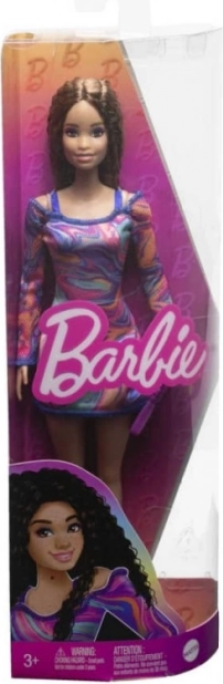 Barbie Fashionistas doll with wavy hair and freckles