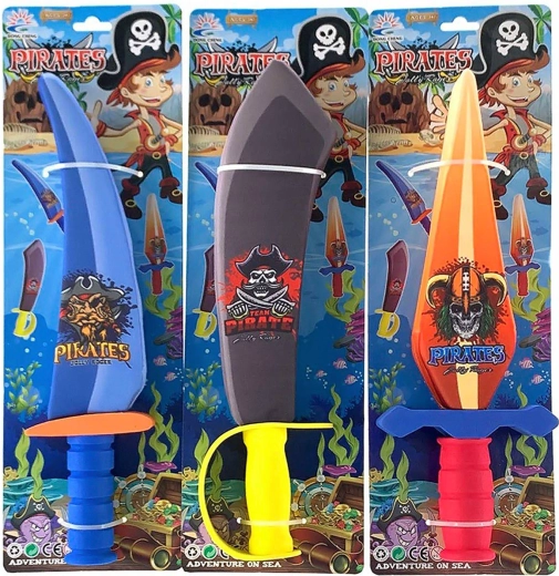 Pirate foam saber for kids - 1 piece