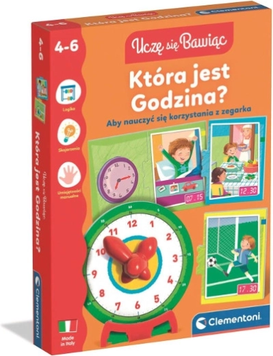 Mis kell on? hariv mäng pusle ja kellaga