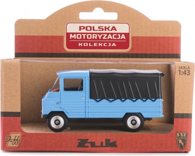 ŽUK PRL kaubiku metallmudel mõõtkavas 1:43 – sinine