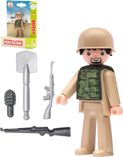 Efko Igráček Soldier (professions) set with accessories
