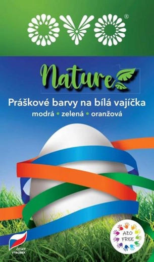 Ovo Nature värvipliiatsid – 3 värvi (sinine, roheline, oranž)