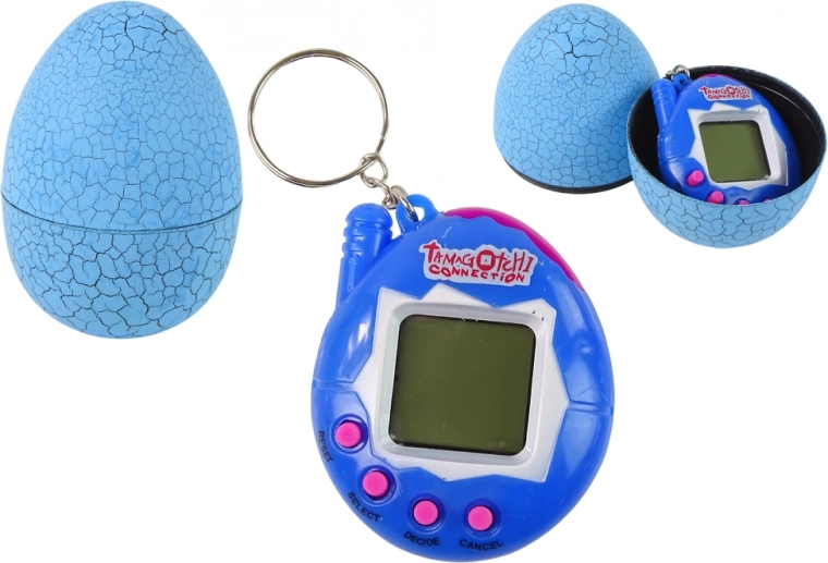 Tamagotchi munas – sinine elektrooniline lemmikloom