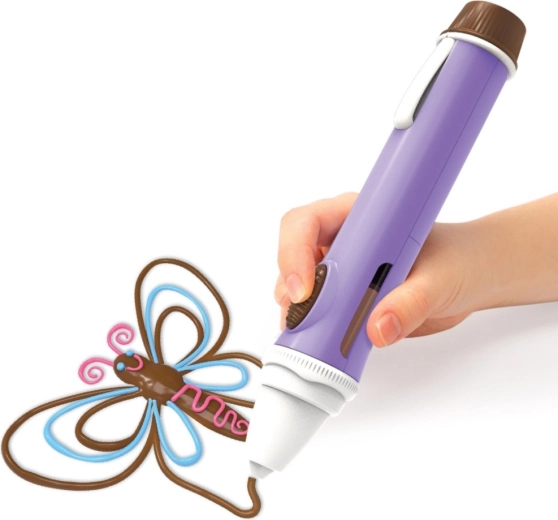 Täpsed joonistused ja kaunistused šokolaadiga