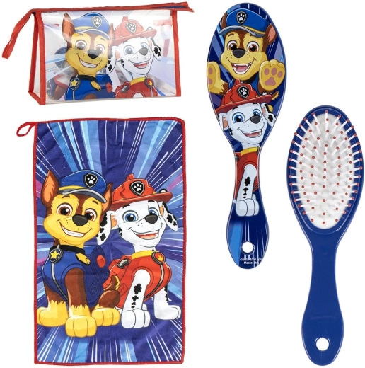Paw Patrol travel toiletry bag with accessories