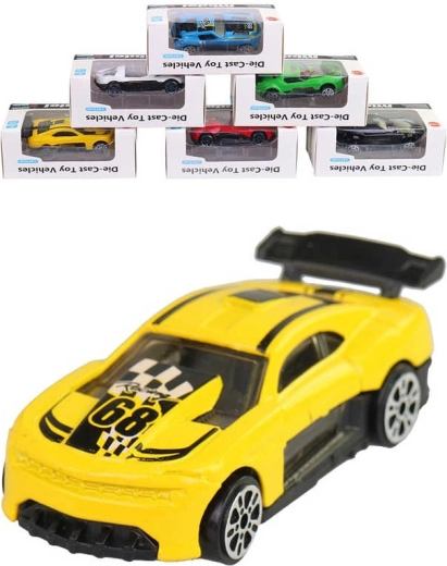 Metallist vormel-võidusõiduauto 1:64 aknaga karbis – 1 tk