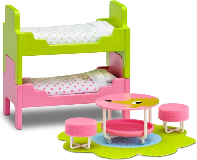 Lundby mööblikomplekt nuku maja lastetuppa
