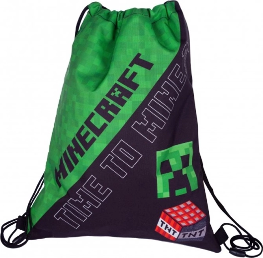 Minecraft Time to Mine Shoe Bag