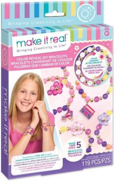 Make It Real color-changing bracelet making kit