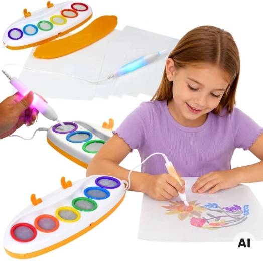 Woopie maagiline LED pintsel veega maalimiseks - 1 tk