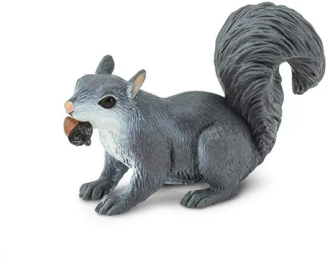 Safari Ltd. grey squirrel with acorn - 1 piece