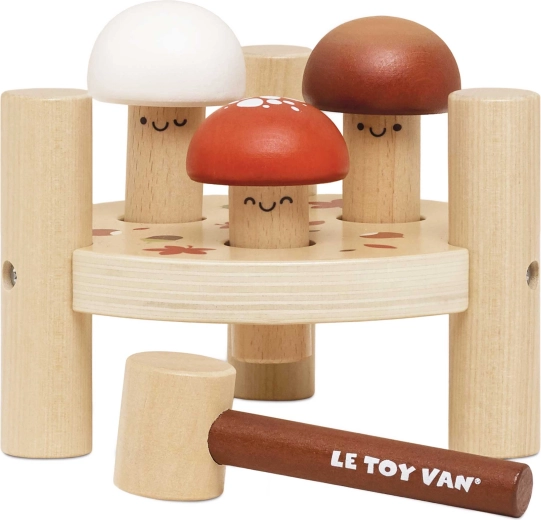Le Toy Vani puidust haamrimäng naeltega