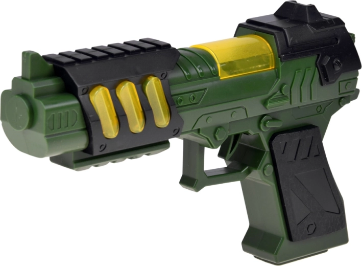 Pistol with light and sound effects