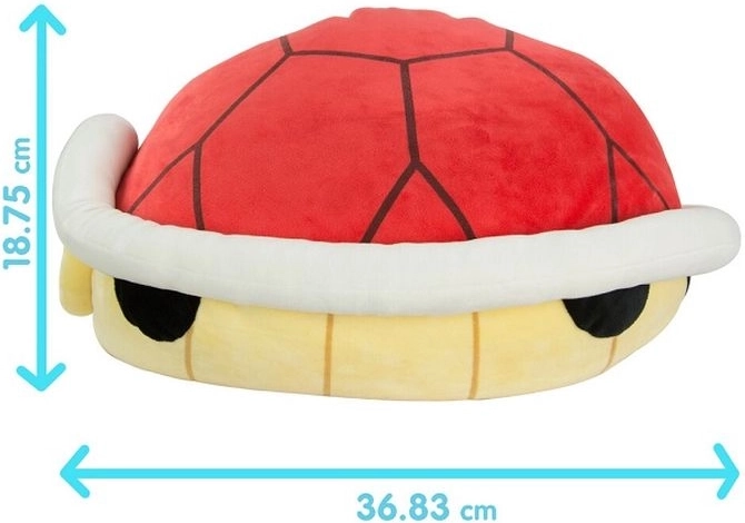 Tomy Mocchi Mocchi plüüš Mario Kart – punane kilp