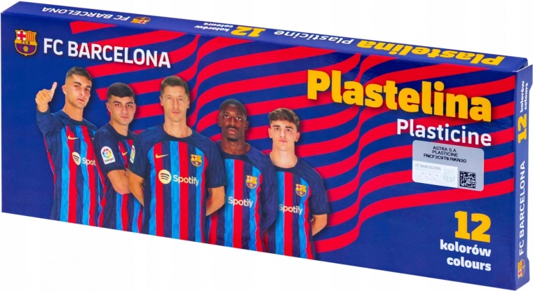 ASTRA Modeling Clay FC Barcelona – 12 colors