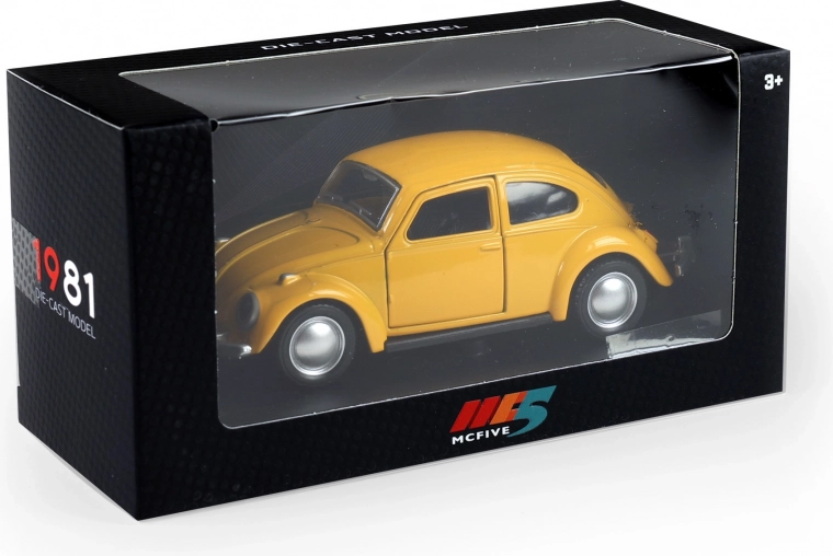 Metal model car 1:36 with pull-back action, opening doors (11 cm)