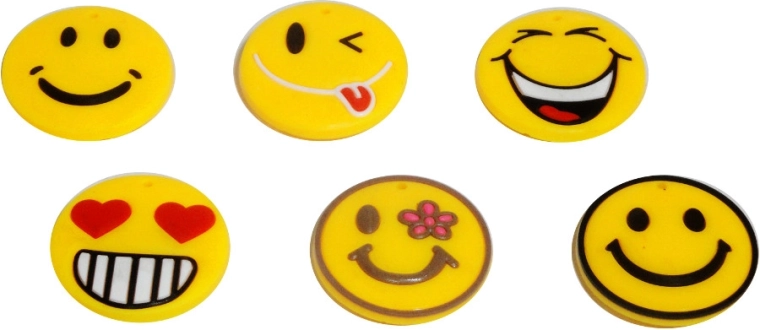 Rubber Magnet with a Smile