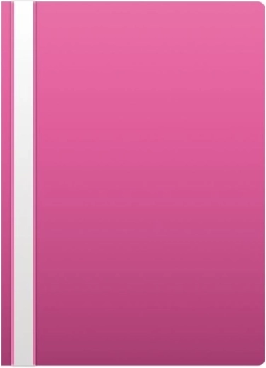 A4 Polypropylene Fastener Pink