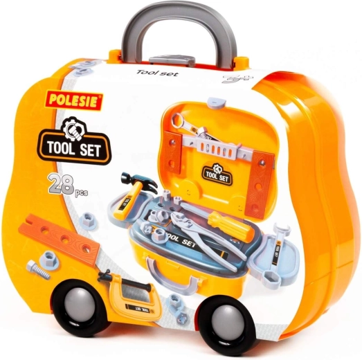 28-piece equipment for little DIYers