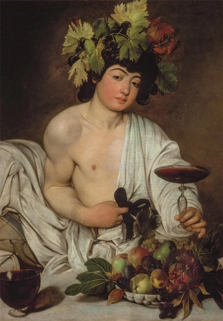 1000-osaline pusle Museum Caravaggio Bacchus