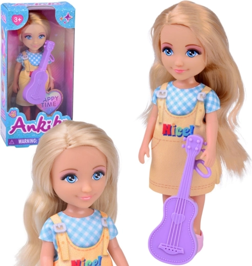 Ankiki doll with guitar 14 cm