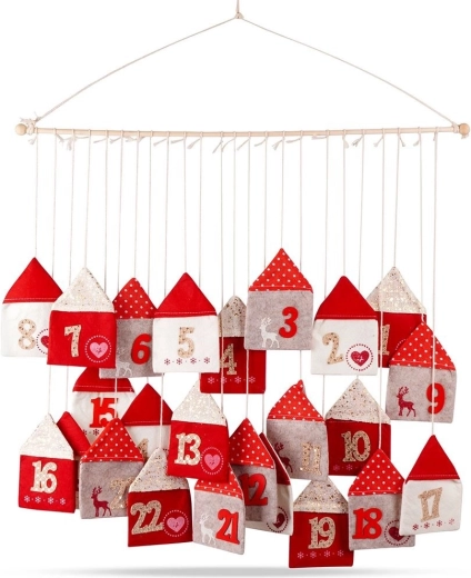 Vildist riputatav advendikalender 70 × 60 cm