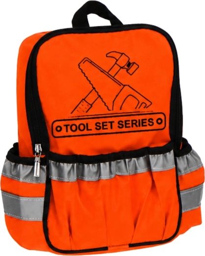 Practical backpack with pockets for tools