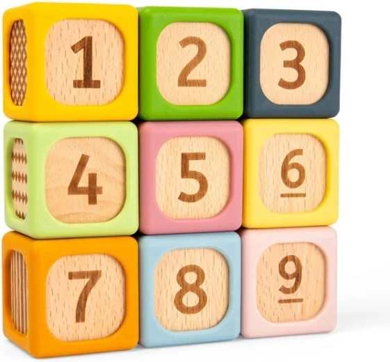 Numbers, textures, and patterns for sensory development