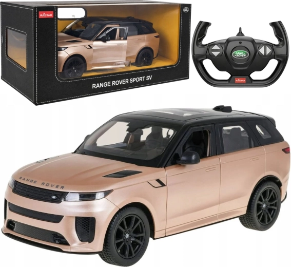 Rastar RC RANGE ROVER SPORT SV 1:14 kuldne kaugjuhitav mudel