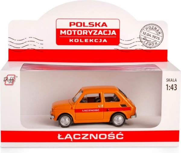 Metallist mudel FIAT 126p 1:43 – postieditsioon