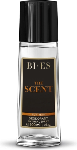 Meeste deodorant klaaspudelis BI-ES The Scent 100 ml