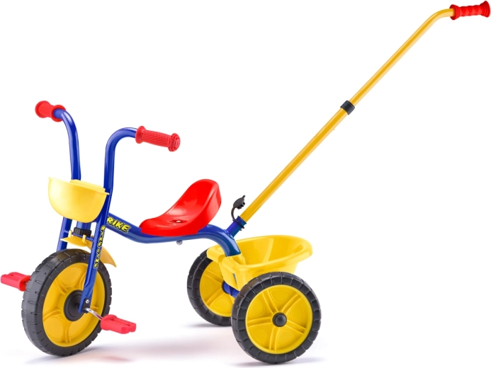 Laste kolmerattaline Baby Trike juhtkangiga