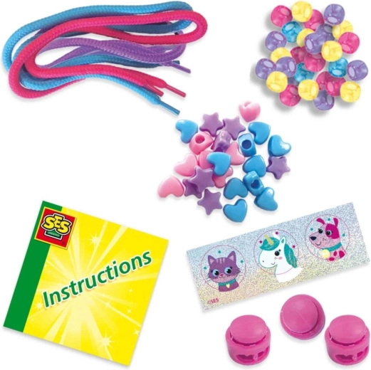 Colorful beads and cords for original combinations