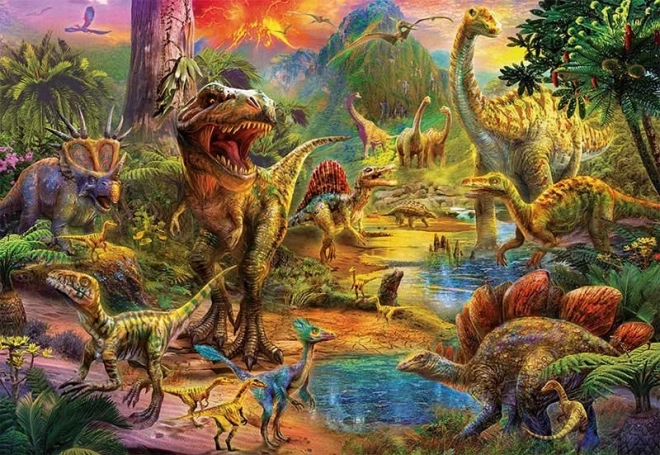 Dinosaur Territory Puzzle 1000 Pieces