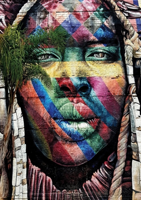 Graffiti-pusle São Paulost 260 tükiga