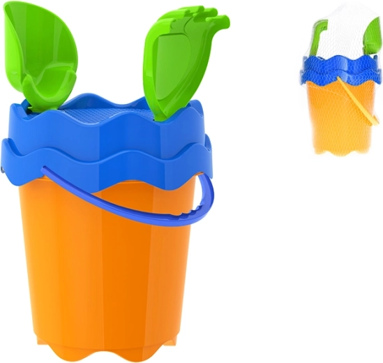 Orange sand set 17 cm