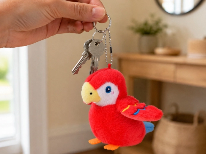 Keychain for keys, backpack and bag