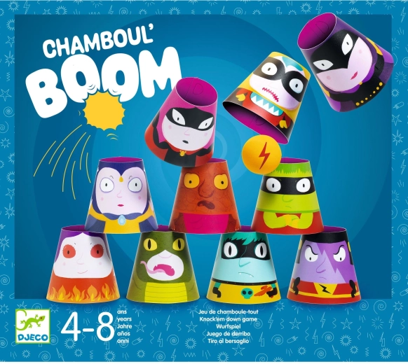Chamboul Boom Skittle Toss by DJECO