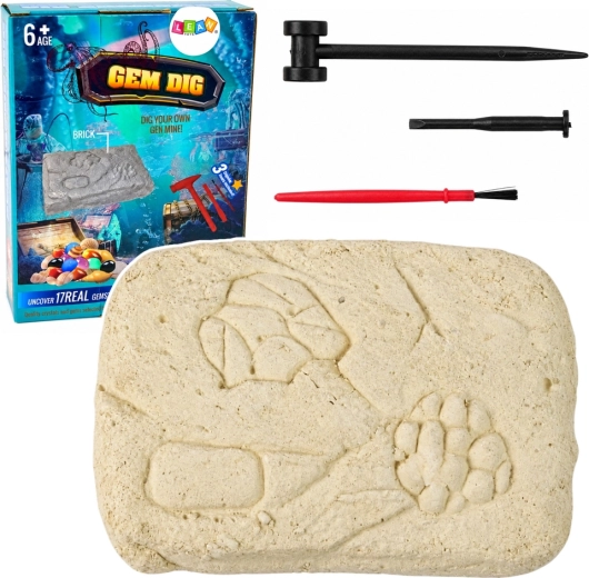 Archaeology Crystal Set from a Gemstone Mine