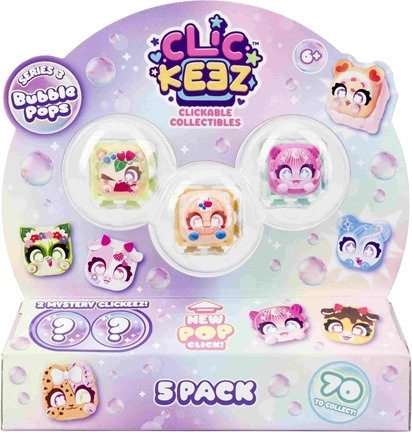 Goliath Clickeez seeria 3 Bubble Pops, viiene pakk