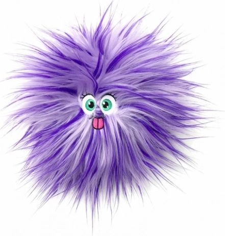 Karvane plüüsloom FLUFFY FRIENDS pop-efektiga