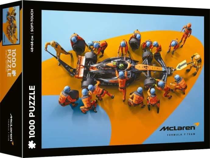 Puzzle Soft Touch McLaren – maailma rekord kiireimas boksipeatuses, 1000 tükki