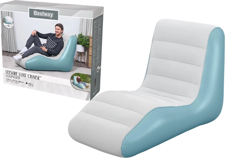 Täispuhutav tugitool BESTWAY Leisure Luxe Chaise